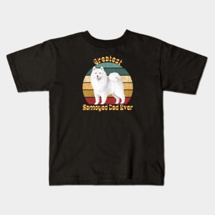 Greatest Samoyed Dad Kids T-Shirt